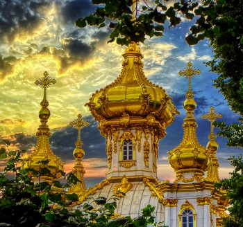 Saint Petersburg - Palau Peterhof (detall) - Rússia / Saint Petersburg - Palau Peterhof (detall) - Rússia