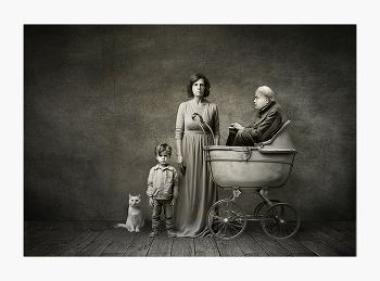 Family Portrait / digital art
