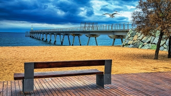 Badalona - Pont del Petroli (pantalà) - Barcelonès / Badalona - Pont del Petroli (pantalà) - Barcelonès