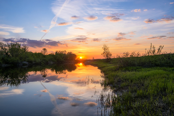 Sommerabend. / ***