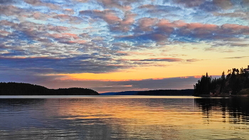 Abend auf Ladoga / ***