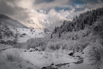 Winter Mulkhura River / Mulkura River in winter clothes