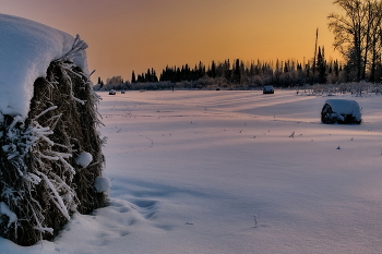 Winterabend. / ***