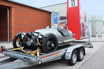 The Morgan 3 wheeler. / ***