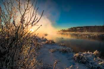 Winter-Sonnenaufgang / ***