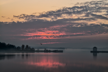 Sonnenaufgang an der Wolga / ***