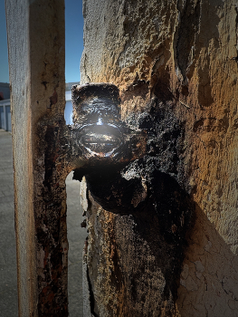 Charred face / In times of war