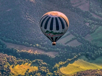 Santa Pau - Olot - Globus - La Garrotxa / Santa Pau - Olot - Globus - La Garrotxa