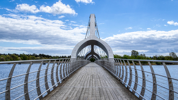 Fussgängerbrücke in Schweden / ***