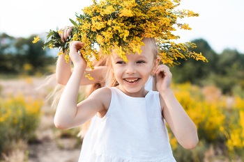 Photoshoot in nature / Children's photo session in nature
