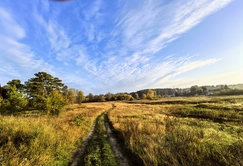 Straße zum Herbst / ***