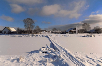 Winter im Dorf / ***