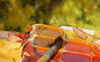 Herbst-Aquarell / ***