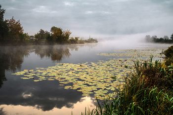Überwiegend bewölkt. / ***