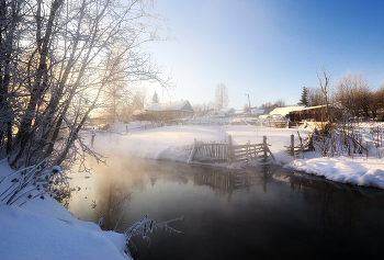 Auf dem Fluss. / ***