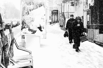 Schneefall ... / ***