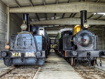 Móra la Nova - Museu ferrocarril (màquines antigues) - Ribera d'Ebre / Móra la Nova - Museu ferrocarril (màquines antigues) - Ribera d'Ebre