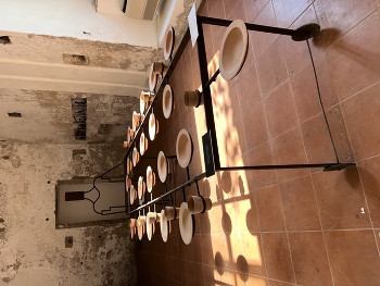 Dinner party / Table is set for a party