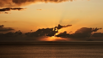 Sonnenuntergang Hand / ***