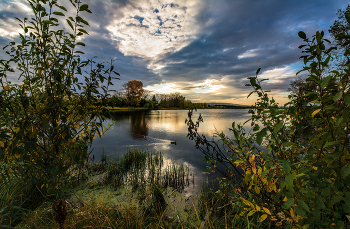Abend auf dem See / ***