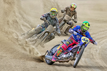 Sandbahn - Trio / Speedway Aktion