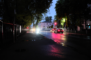 Der Abend nach dem regen / ***
