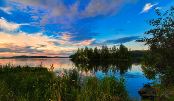 Abend auf dem See / ***