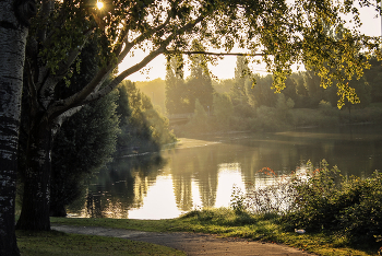 Morgen auf dem See / ***