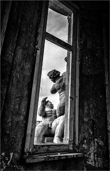 draußen vor dem Fenster ... / ***