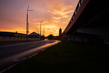 Sonnenuntergang nach regen / ***