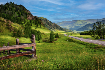 Auf den Straßen des Altai / ***