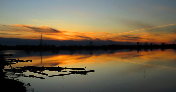 Fluss Sonnenuntergang / ***