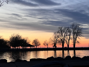 Mouth of the Genessee / From West Irondequoit.