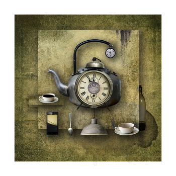 Zeit für Tee / digital art