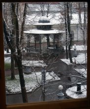 Erster Schnee in der Eremitage Garten / ***