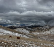 Inmitten der Hügel in Pulverform / Abruzzo, provincia L'Aquila