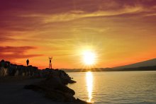 ... Star genannt der Sonne / Thasos island, Greece
