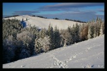 kahlen Stellen der Berge / ***