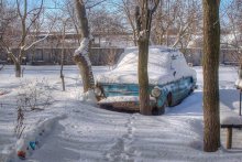 Zaporozhets / HDR, Photomatix