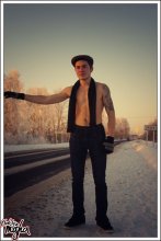 Winter "STOP" / ***