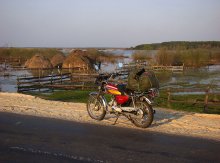 Fortbewegungsmittel - ein Moped. / ***