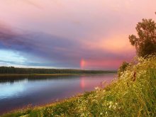 Regenbogen über der Wolga / ***