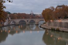 Herbstabend am Tiber / ************