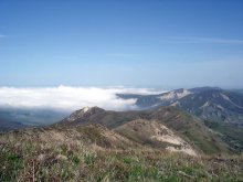 Am Gipfel des Berges, oder suchen Sie die Wolken von oben / ***