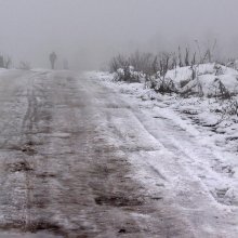 Winter-Straße zu tauen / ***
