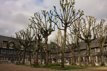 Courtyard in Rouen / ***