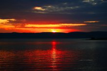 Sonnenuntergang am Meer Krasnojarsk / ***