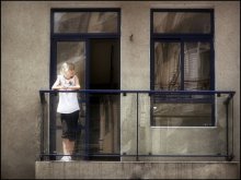 Windows auf dem Balkon / ***