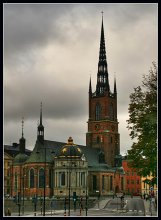 Kirche Riddarholmen. Stockholm. / ***