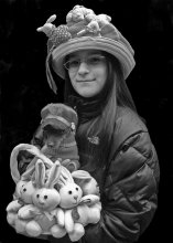 Madonna mit dem Hund und der Hase / ***